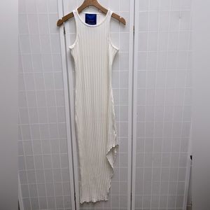 Simon miller scoop neck long dress. GOOMBA dress. white. Size XS